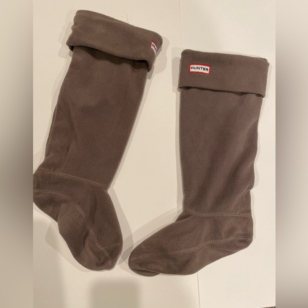 Hunter Women's Brown Fleece Socks
